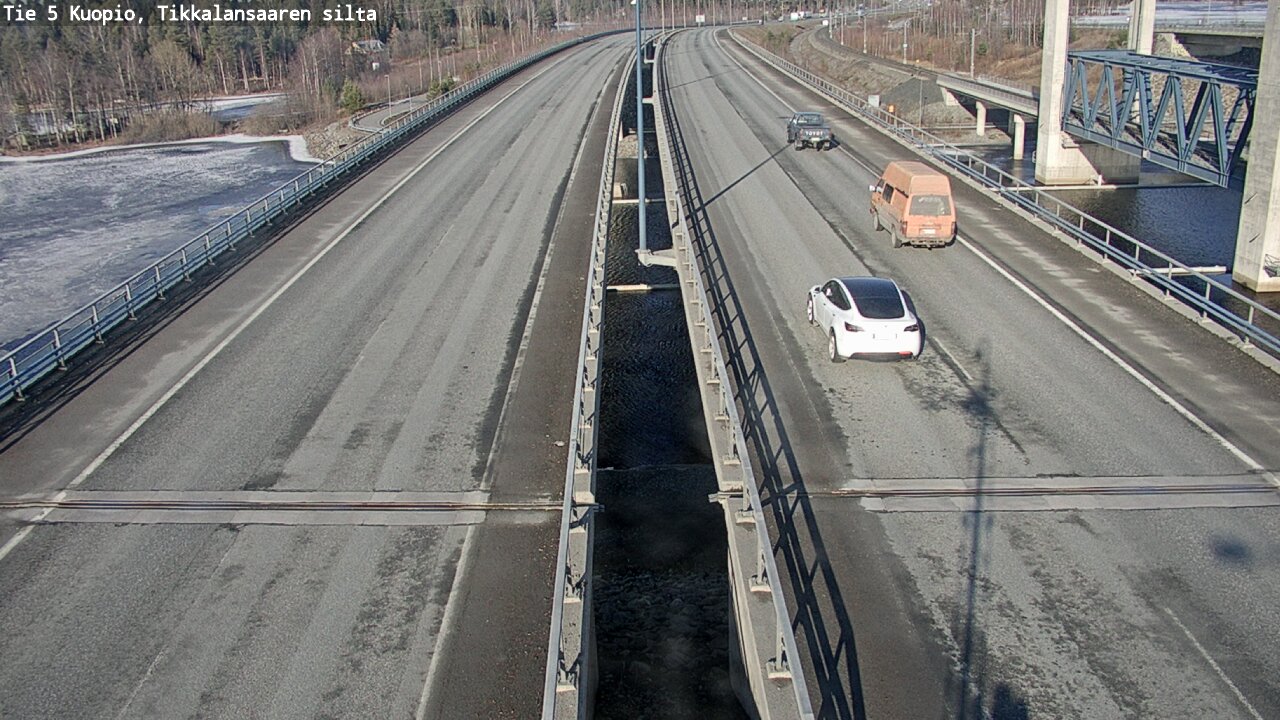 Kelikamerat Kuva Tie 5 Kuopio, Tikkalansaari, Kuopio, Pohjois-Savo