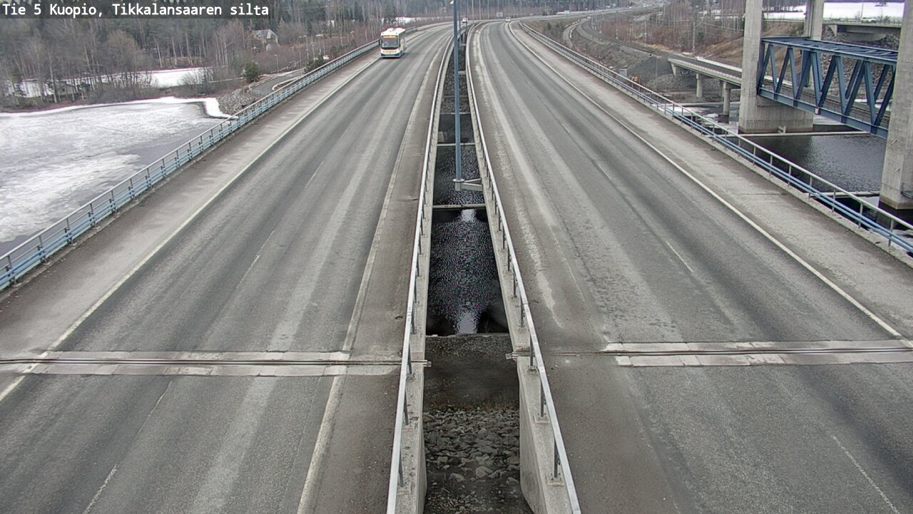 Kelikamerat Kuva Tie 5 Kuopio, Tikkalansaari, Kuopio, Pohjois-Savo