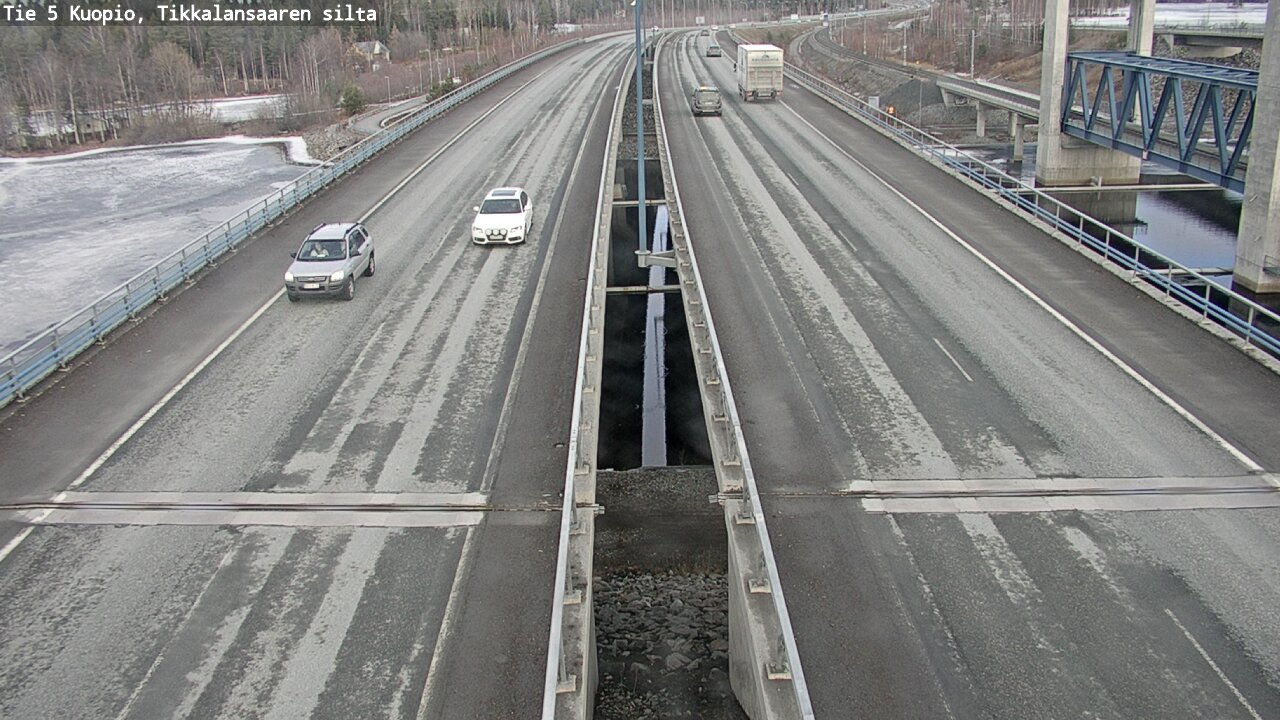 Kelikamerat Kuva Tie 5 Kuopio, Tikkalansaari, Kuopio, Pohjois-Savo