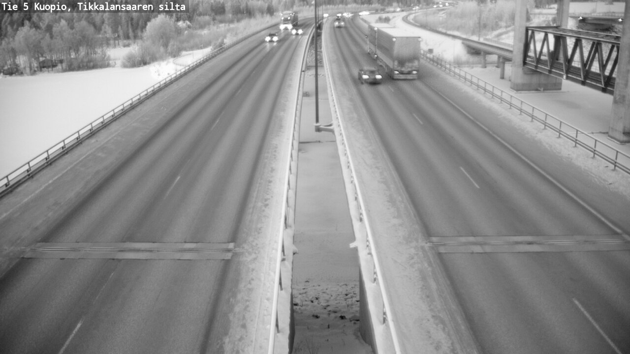 Kelikamerat Kuva Tie 5 Kuopio, Tikkalansaari, Kuopio, Pohjois-Savo