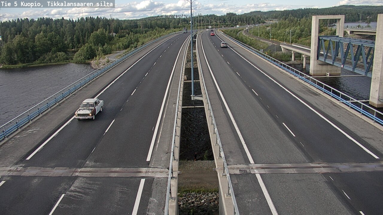 Kelikamerat Kuva Tie 5 Kuopio, Tikkalansaari, Kuopio, Pohjois-Savo
