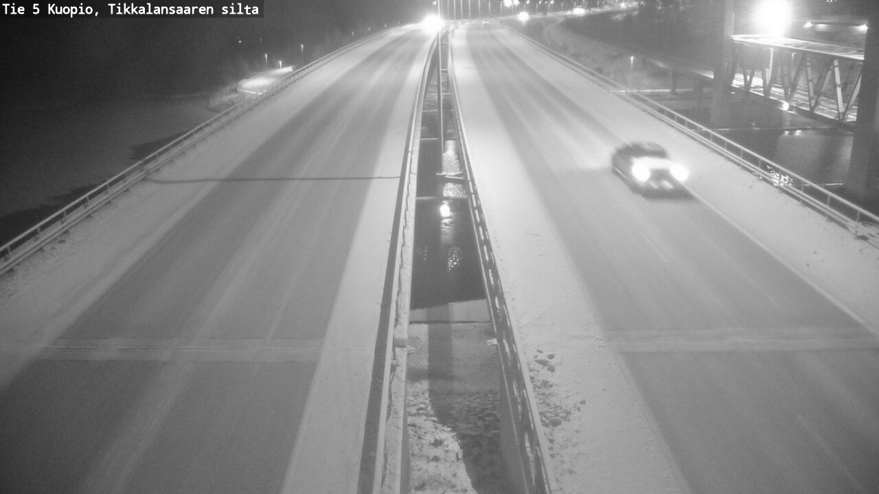 Kelikamerat Kuva Tie 5 Kuopio, Tikkalansaari, Kuopio, Pohjois-Savo