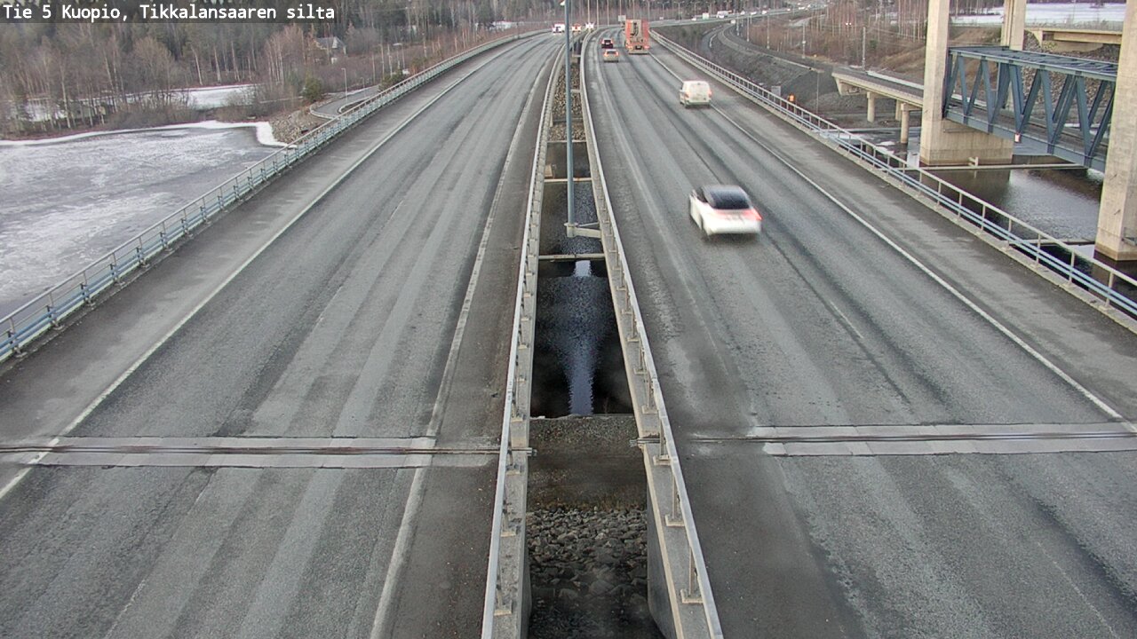 Kelikamerat Kuva Tie 5 Kuopio, Tikkalansaari, Kuopio, Pohjois-Savo