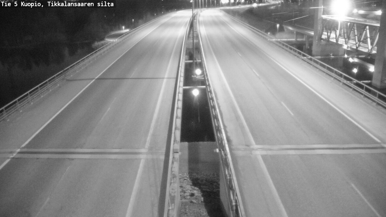 Weather Camera Image Väg 5 Kuopio, Tikkalansaari, Kuopio, Pohjois-Savo