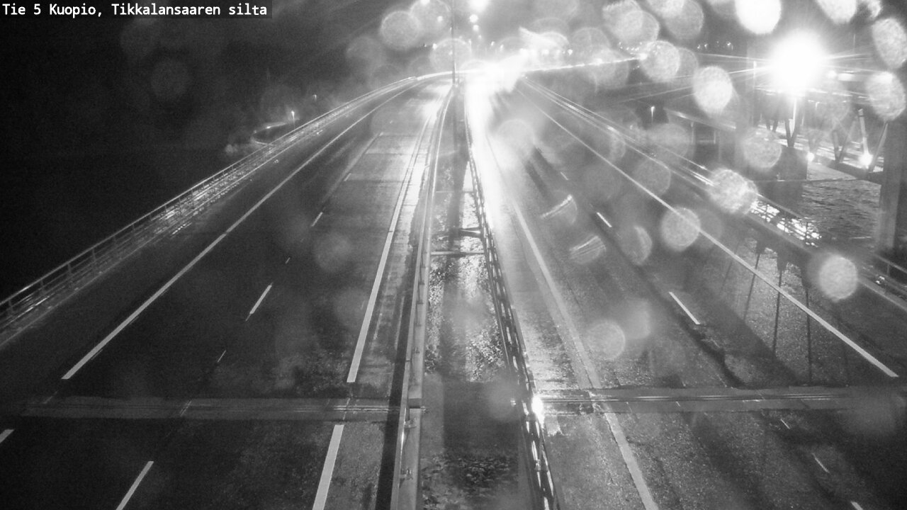 Weather Camera Image Väg 5 Kuopio, Tikkalansaari, Kuopio, Pohjois-Savo