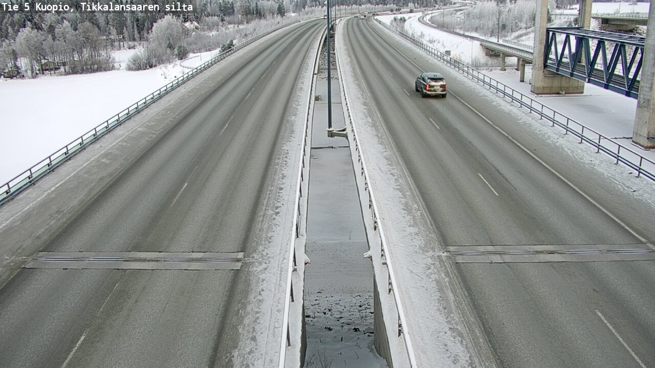 Kelikamerat Kuva Tie 5 Kuopio, Tikkalansaari, Kuopio, Pohjois-Savo