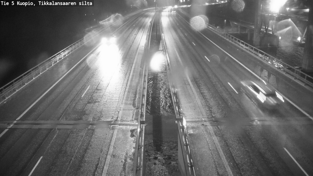 Weather Camera Image Väg 5 Kuopio, Tikkalansaari, Kuopio, Pohjois-Savo