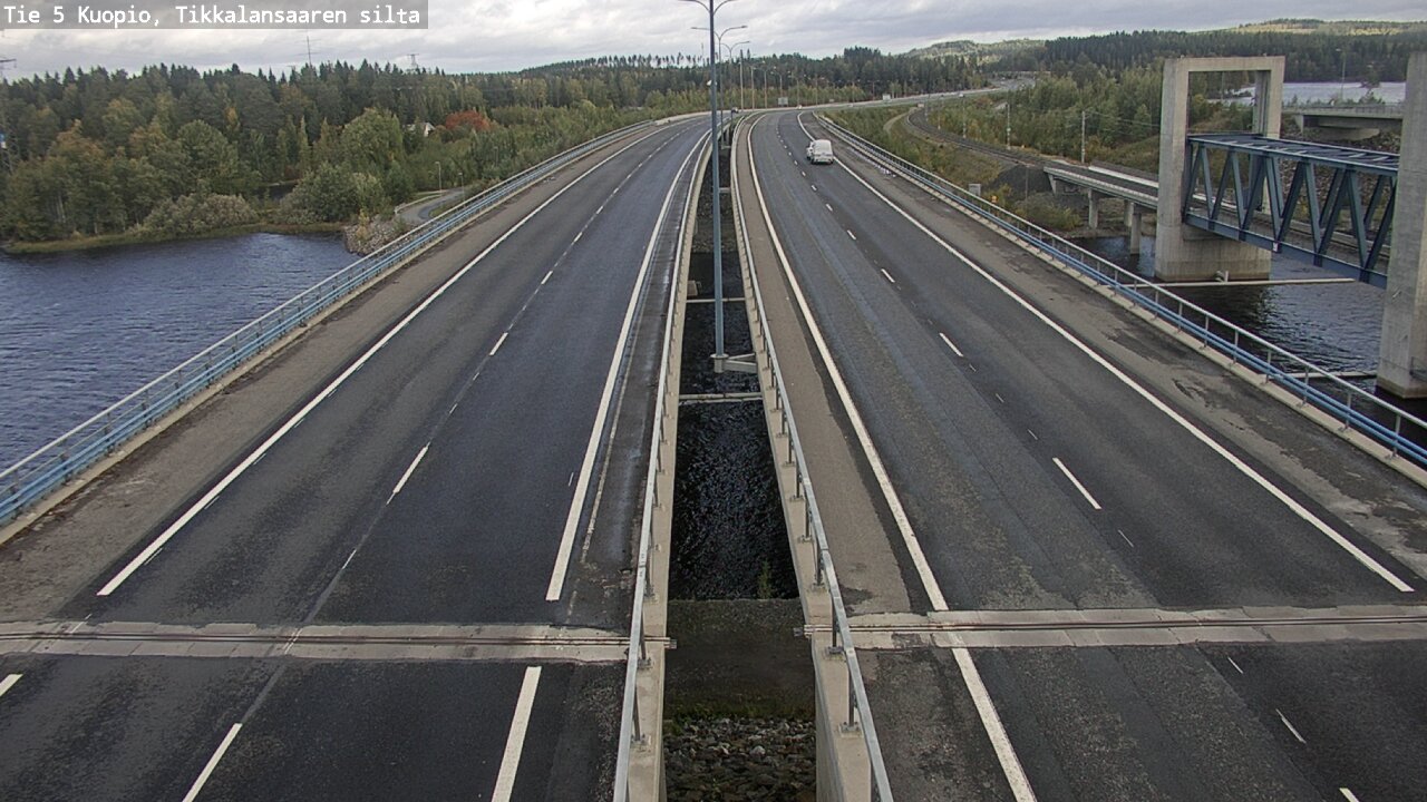Kelikamerat Kuva Tie 5 Kuopio, Tikkalansaari, Kuopio, Pohjois-Savo