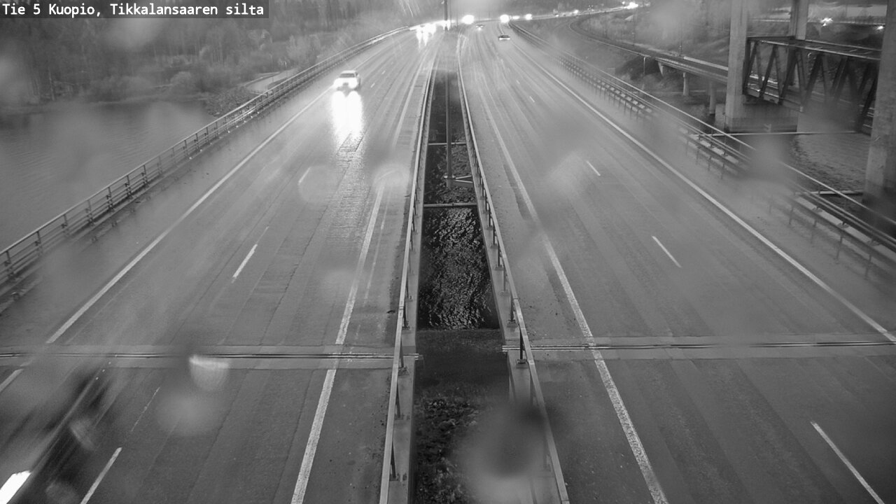 Weather Camera Image Väg 5 Kuopio, Tikkalansaari, Kuopio, Pohjois-Savo