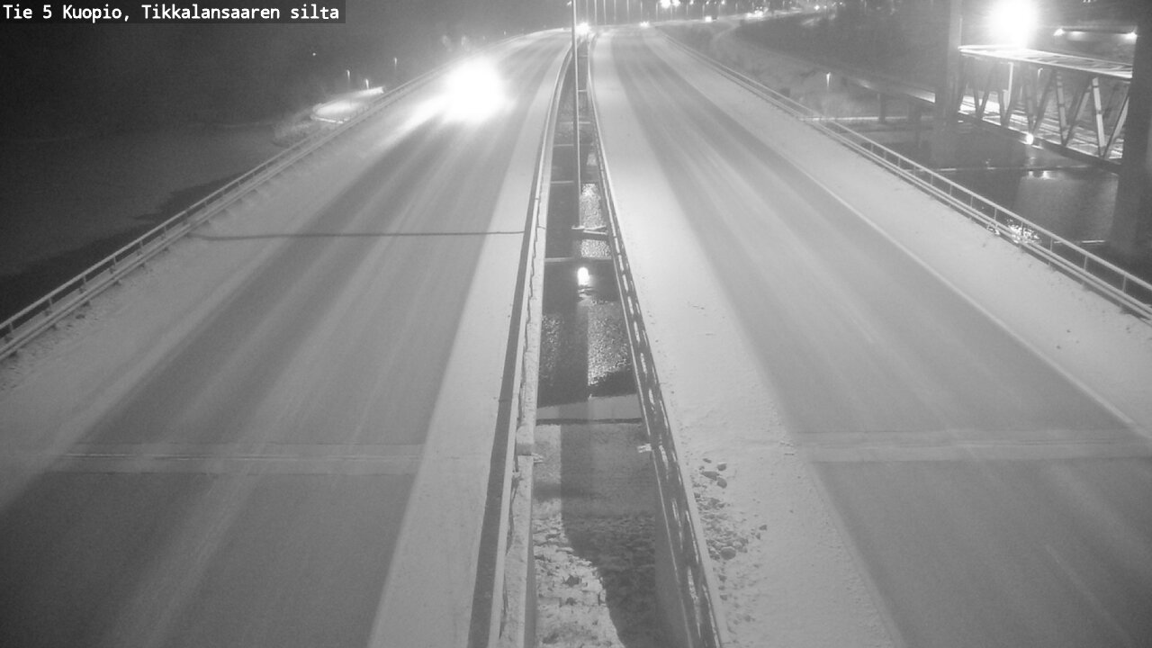 Kelikamerat Kuva Tie 5 Kuopio, Tikkalansaari, Kuopio, Pohjois-Savo