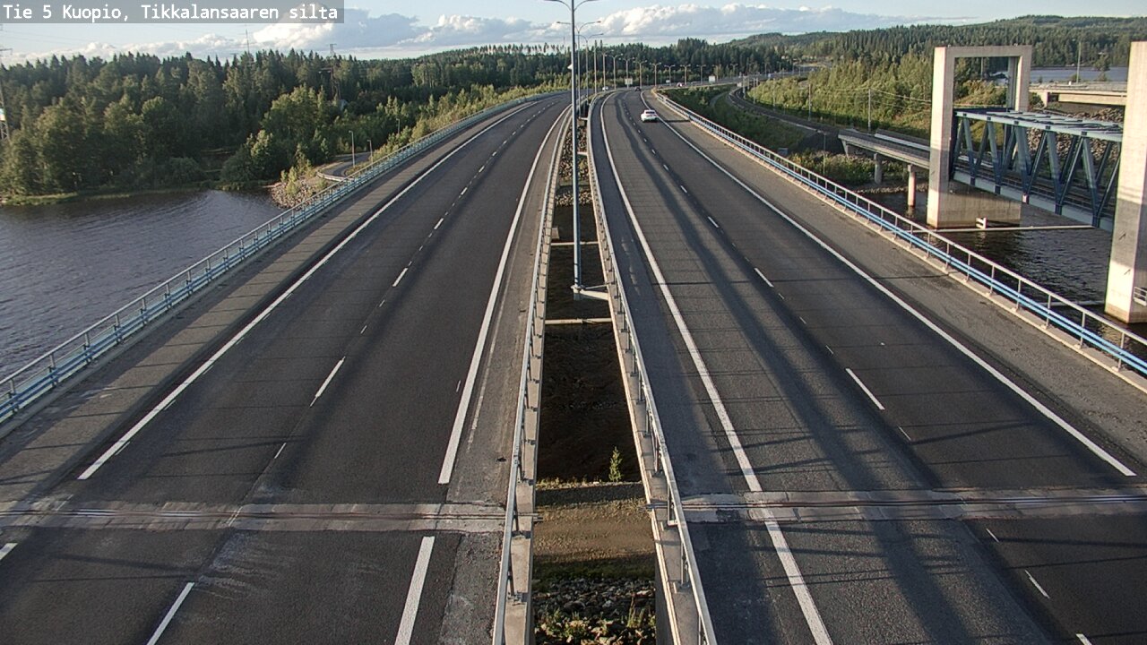 Kelikamerat Kuva Tie 5 Kuopio, Tikkalansaari, Kuopio, Pohjois-Savo