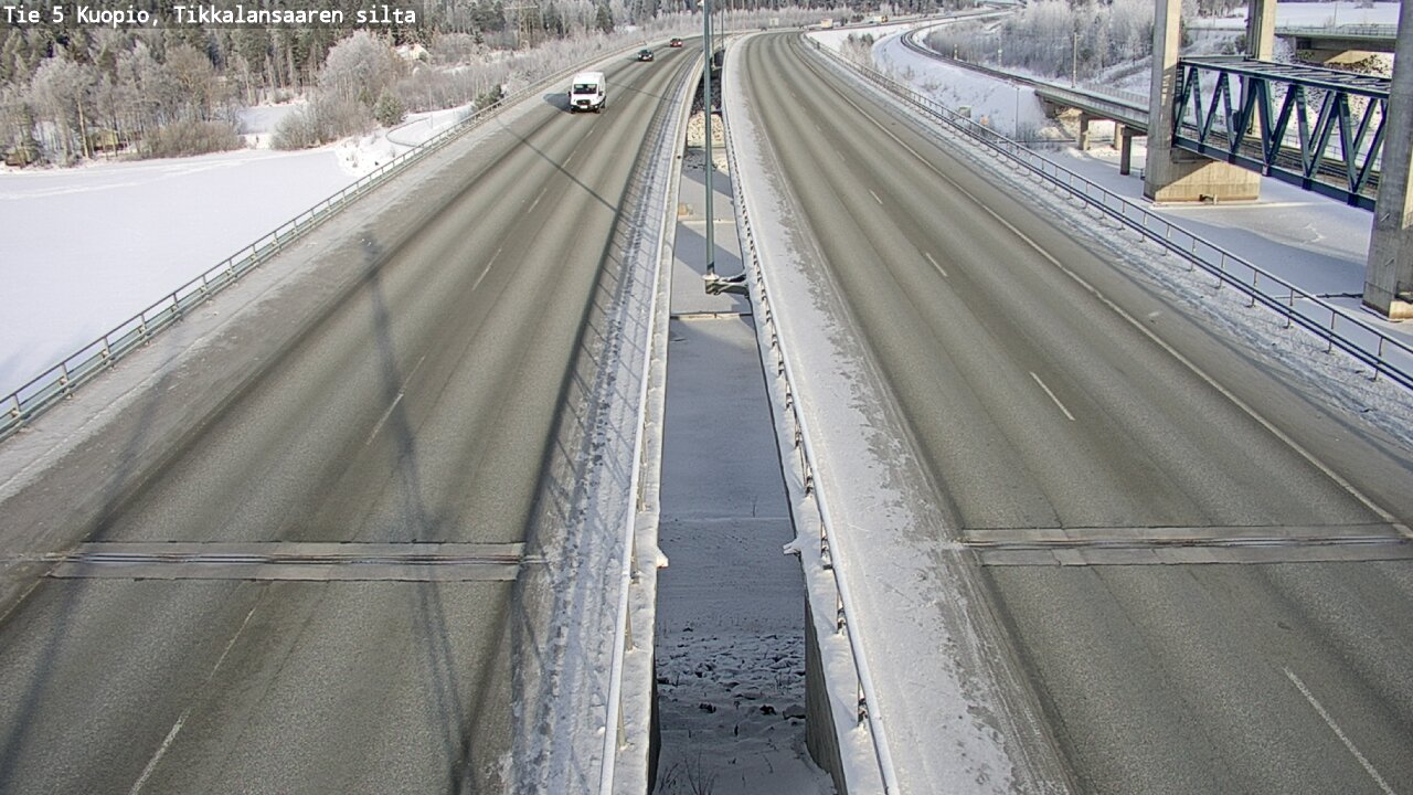Kelikamerat Kuva Tie 5 Kuopio, Tikkalansaari, Kuopio, Pohjois-Savo