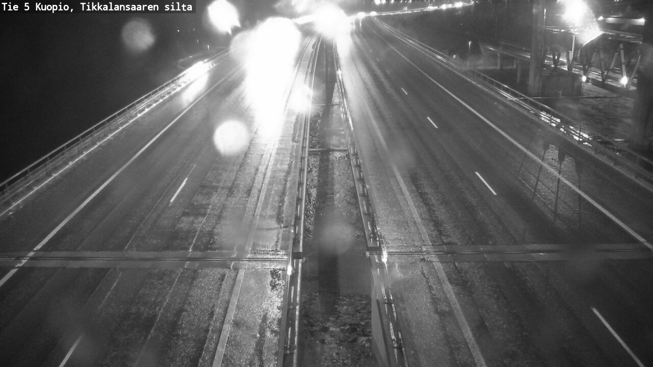 Weather Camera Image Väg 5 Kuopio, Tikkalansaari, Kuopio, Pohjois-Savo