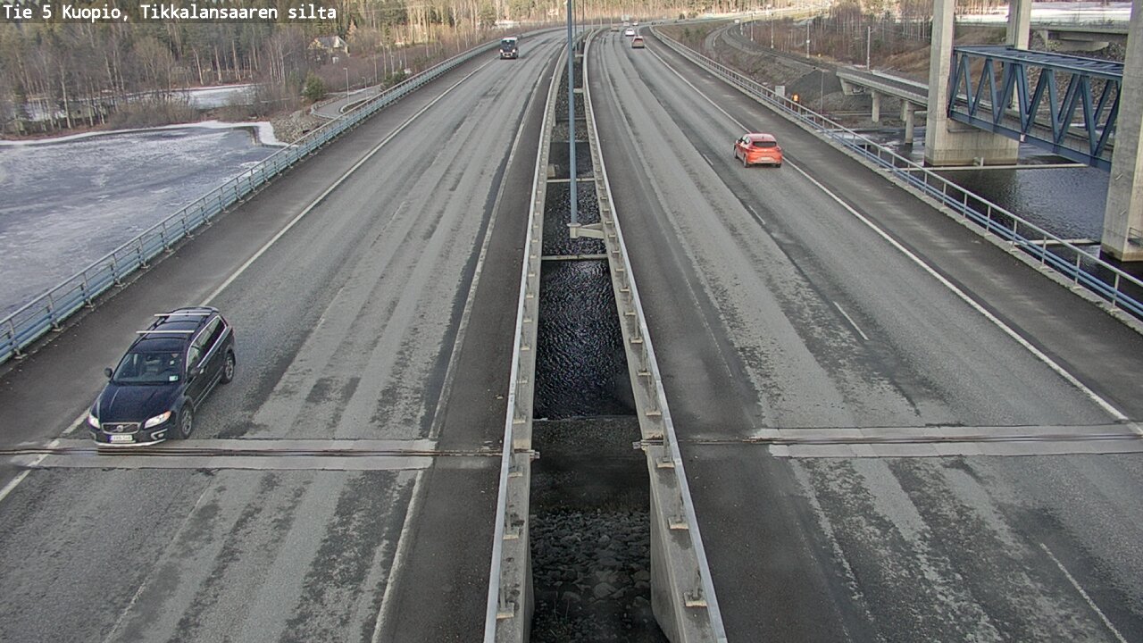 Kelikamerat Kuva Tie 5 Kuopio, Tikkalansaari, Kuopio, Pohjois-Savo