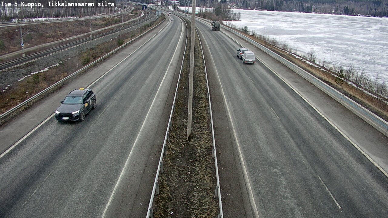 Kelikamerat Kuva Tie 5 Kuopio, Tikkalansaari, Kuopio, Pohjois-Savo