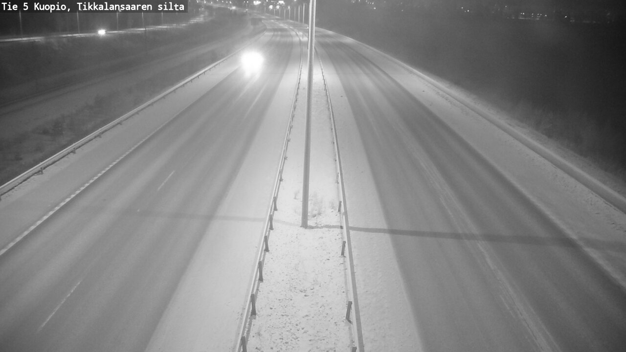 Kelikamerat Kuva Tie 5 Kuopio, Tikkalansaari, Kuopio, Pohjois-Savo