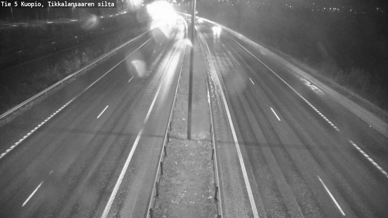 Weather Camera Image Väg 5 Kuopio, Tikkalansaari, Kuopio, Pohjois-Savo