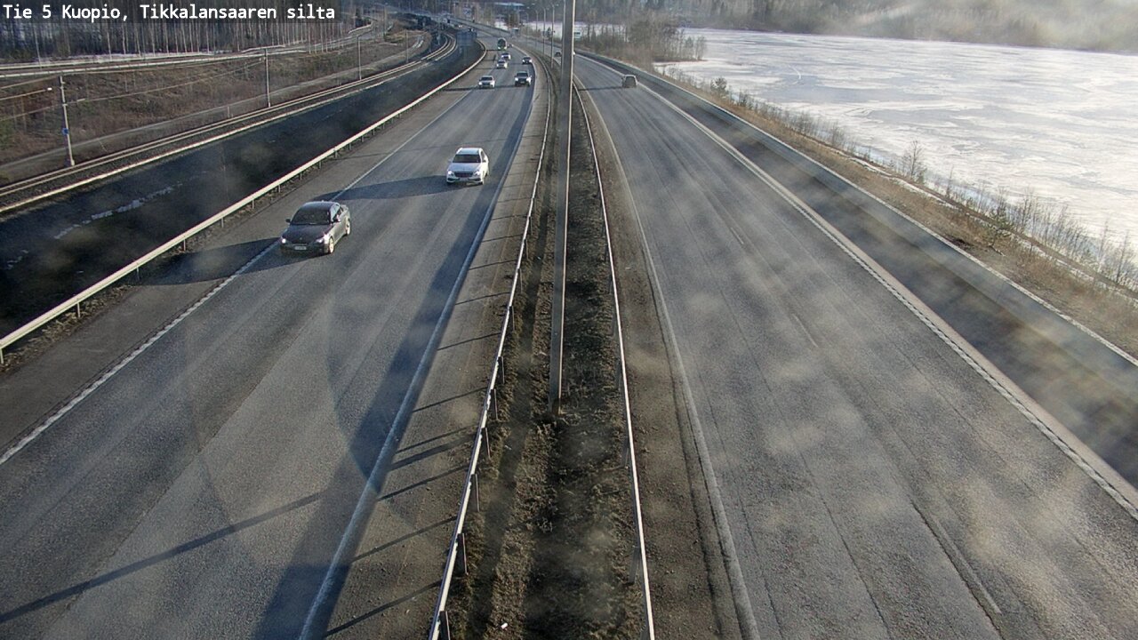 Kelikamerat Kuva Tie 5 Kuopio, Tikkalansaari, Kuopio, Pohjois-Savo