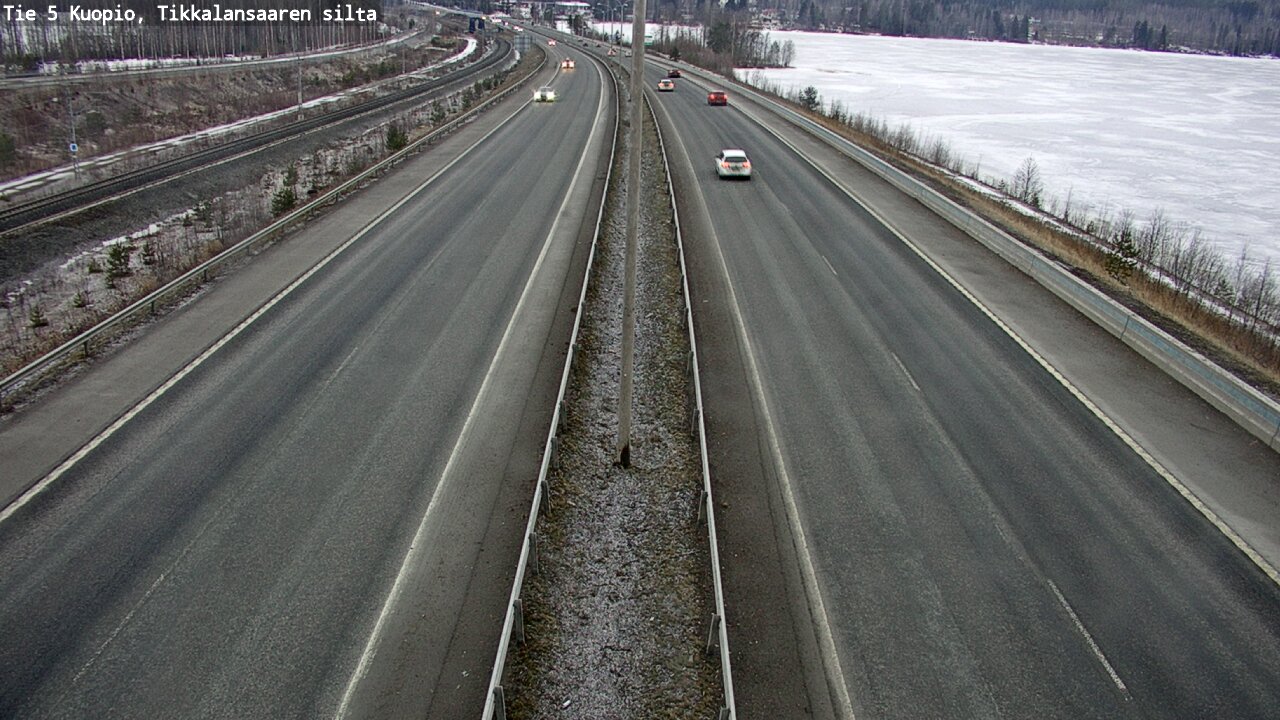 Kelikamerat Kuva Tie 5 Kuopio, Tikkalansaari, Kuopio, Pohjois-Savo