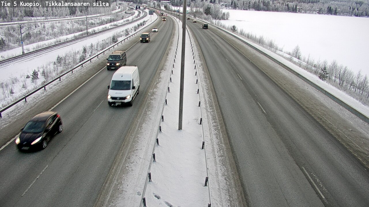 Kelikamerat Kuva Tie 5 Kuopio, Tikkalansaari, Kuopio, Pohjois-Savo
