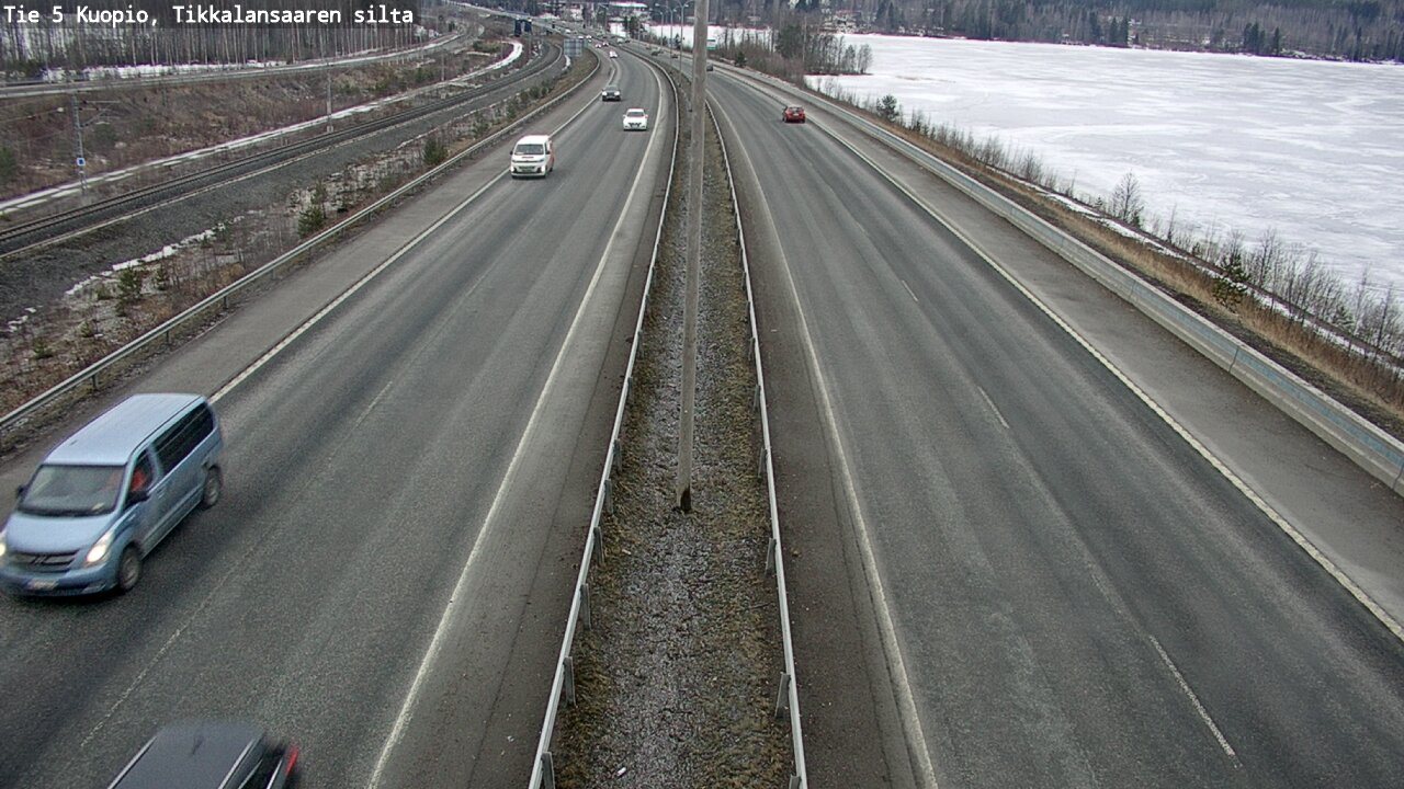 Kelikamerat Kuva Tie 5 Kuopio, Tikkalansaari, Kuopio, Pohjois-Savo
