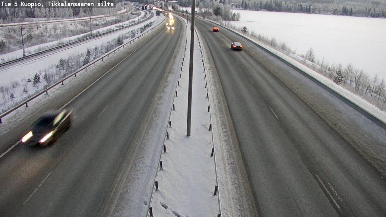 Kelikamerat Kuva Tie 5 Kuopio, Tikkalansaari, Kuopio, Pohjois-Savo