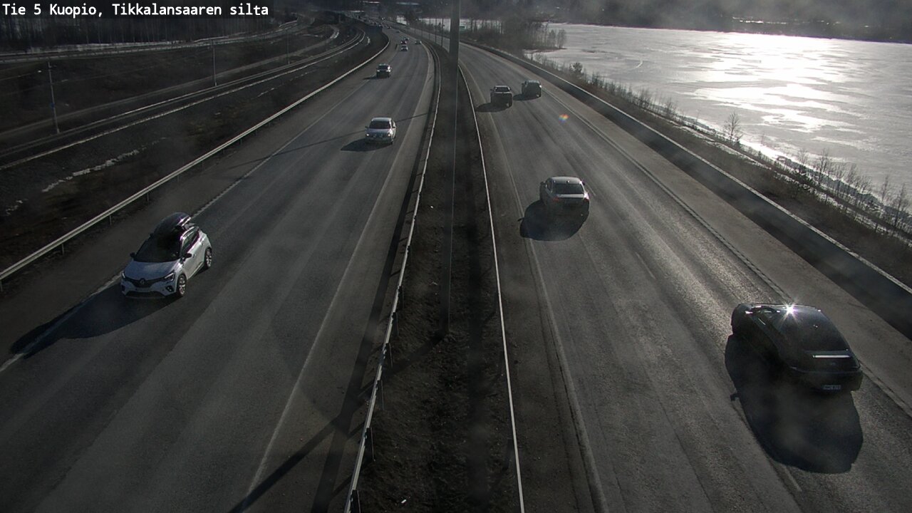 Kelikamerat Kuva Tie 5 Kuopio, Tikkalansaari, Kuopio, Pohjois-Savo