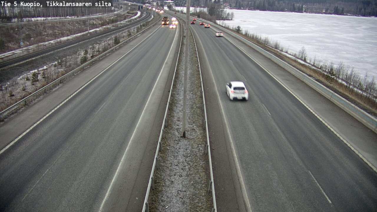 Kelikamerat Kuva Tie 5 Kuopio, Tikkalansaari, Kuopio, Pohjois-Savo