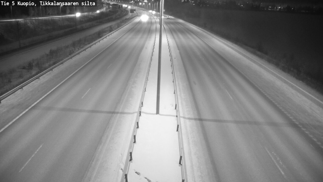 Kelikamerat Kuva Tie 5 Kuopio, Tikkalansaari, Kuopio, Pohjois-Savo