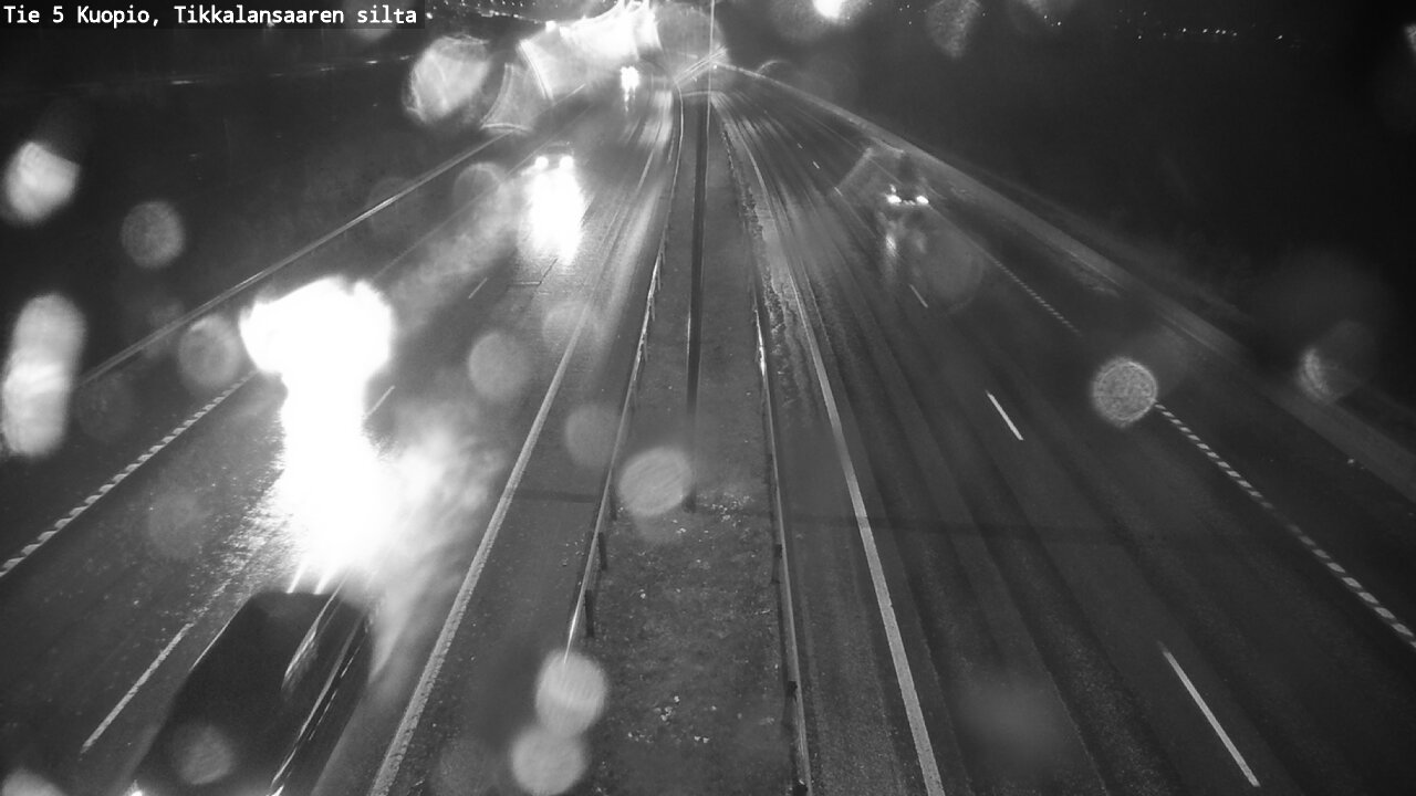Weather Camera Image Väg 5 Kuopio, Tikkalansaari, Kuopio, Pohjois-Savo