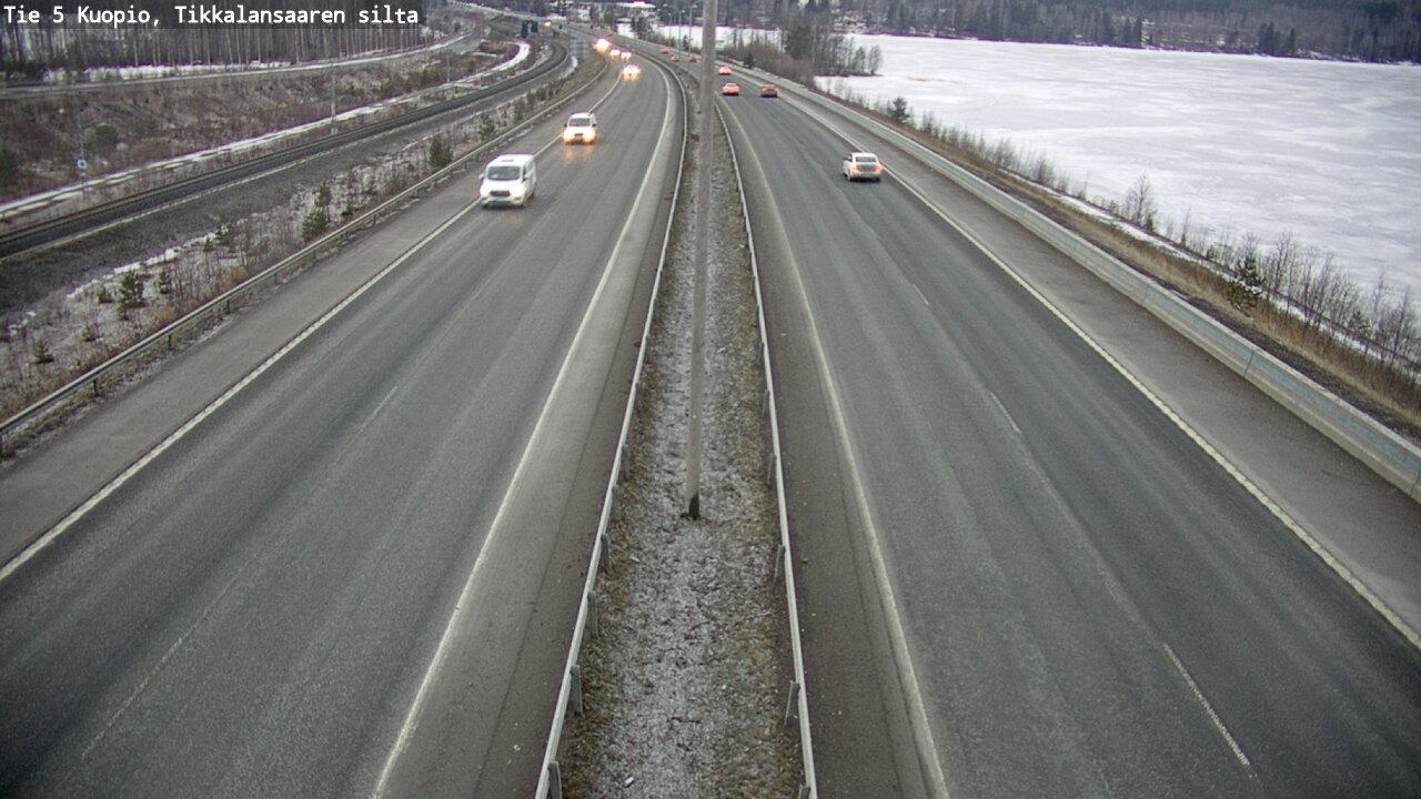 Kelikamerat Kuva Tie 5 Kuopio, Tikkalansaari, Kuopio, Pohjois-Savo