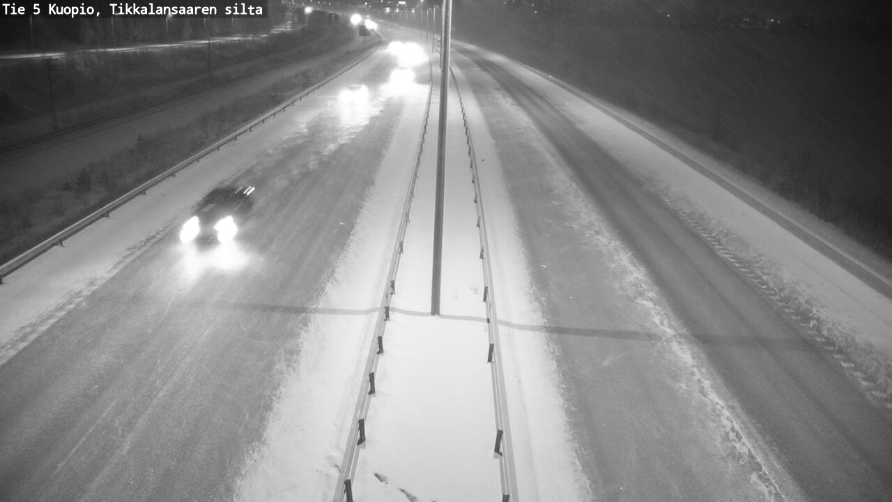 Kelikamerat Kuva Tie 5 Kuopio, Tikkalansaari, Kuopio, Pohjois-Savo