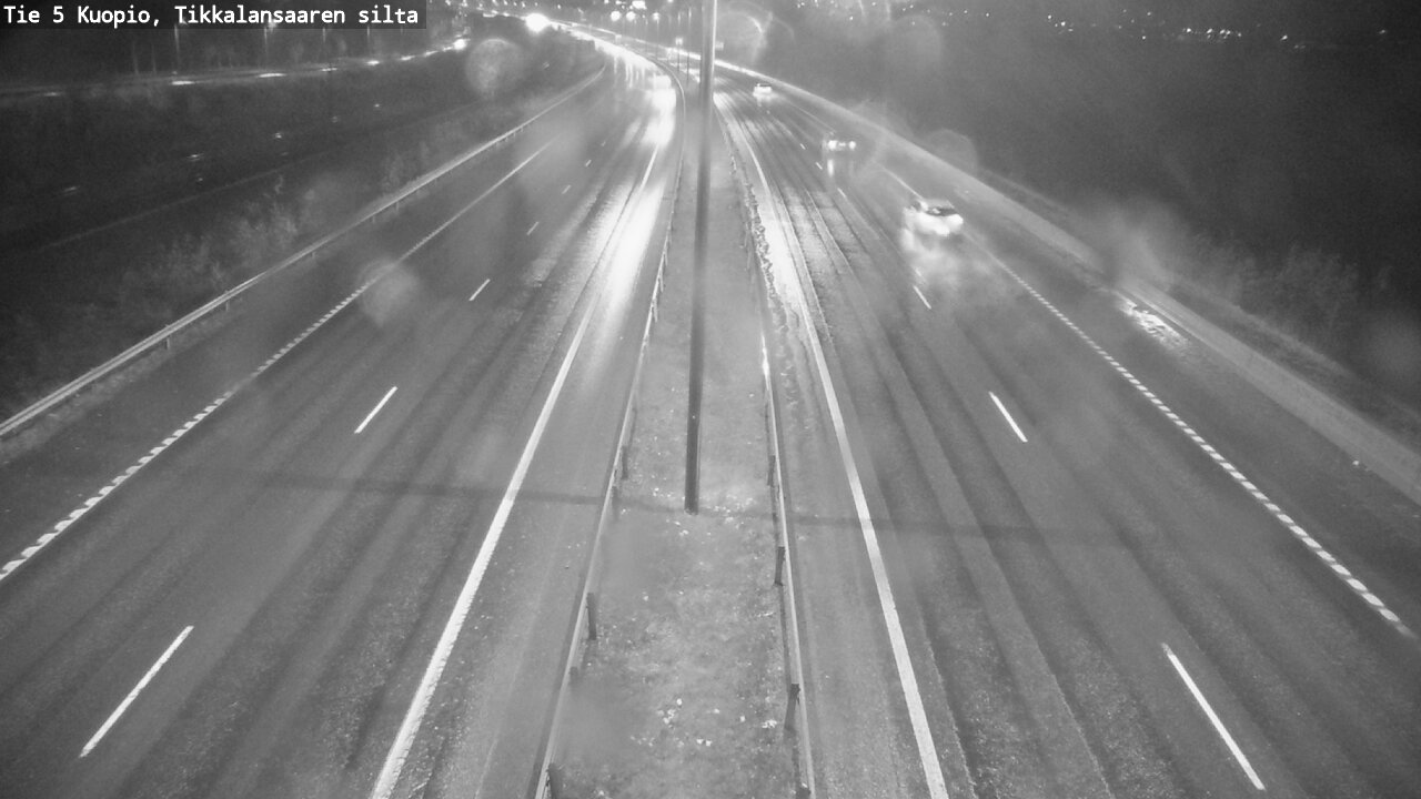 Weather Camera Image Väg 5 Kuopio, Tikkalansaari, Kuopio, Pohjois-Savo