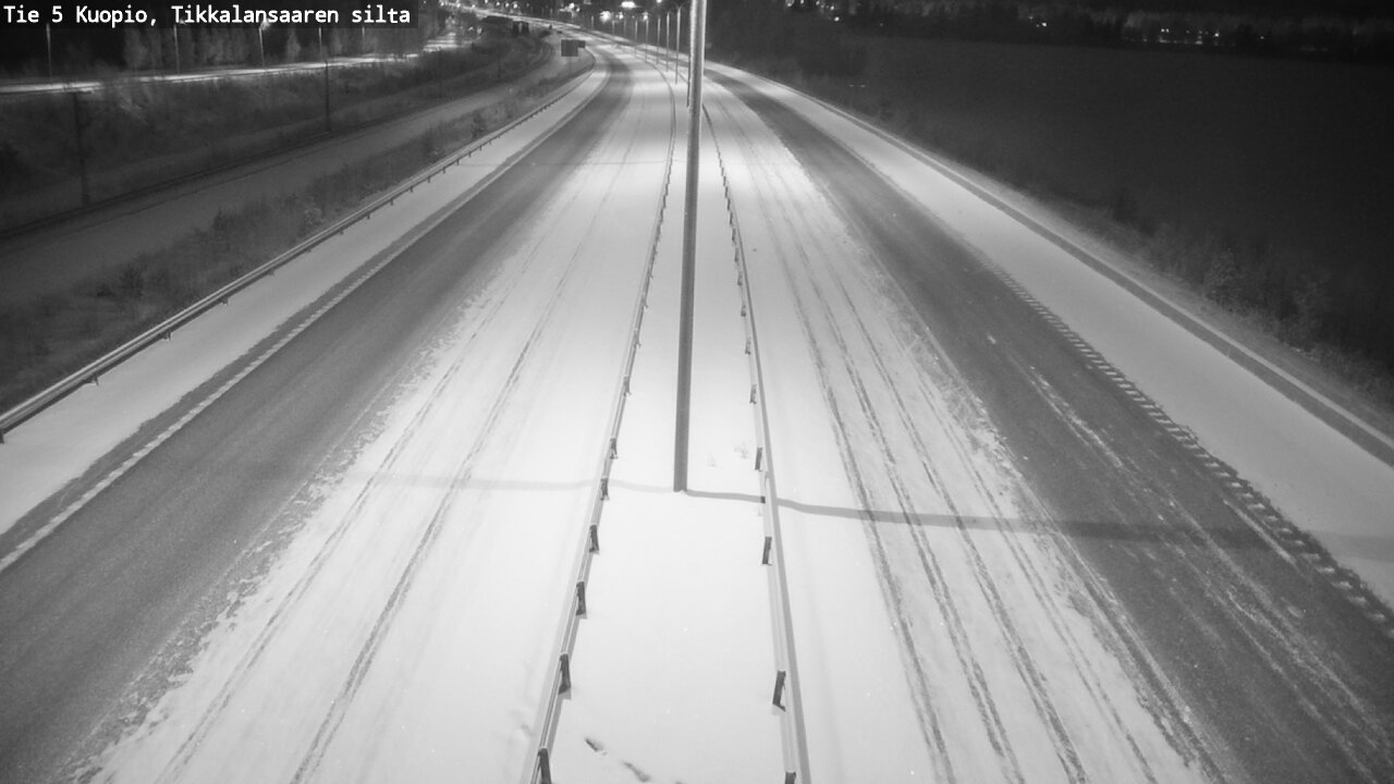 Kelikamerat Kuva Tie 5 Kuopio, Tikkalansaari, Kuopio, Pohjois-Savo