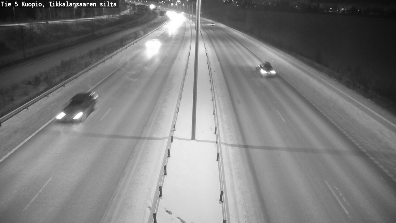 Kelikamerat Kuva Tie 5 Kuopio, Tikkalansaari, Kuopio, Pohjois-Savo