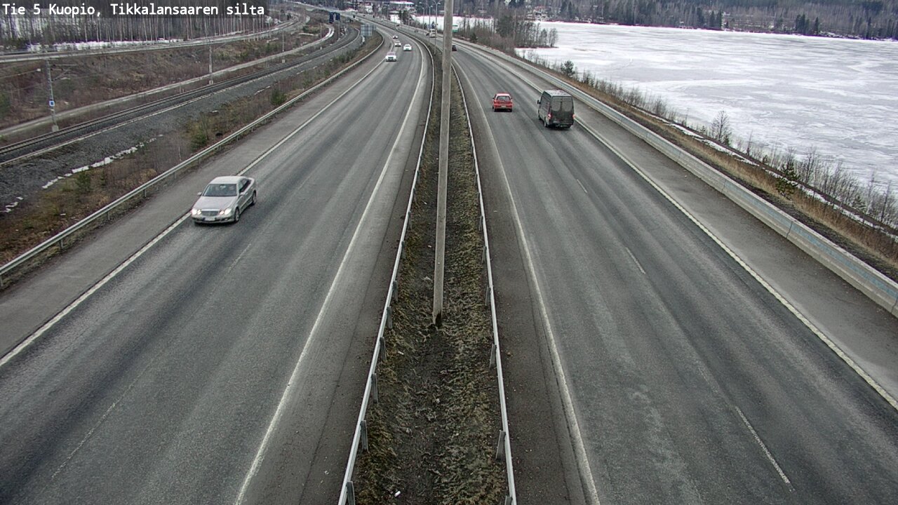 Kelikamerat Kuva Tie 5 Kuopio, Tikkalansaari, Kuopio, Pohjois-Savo