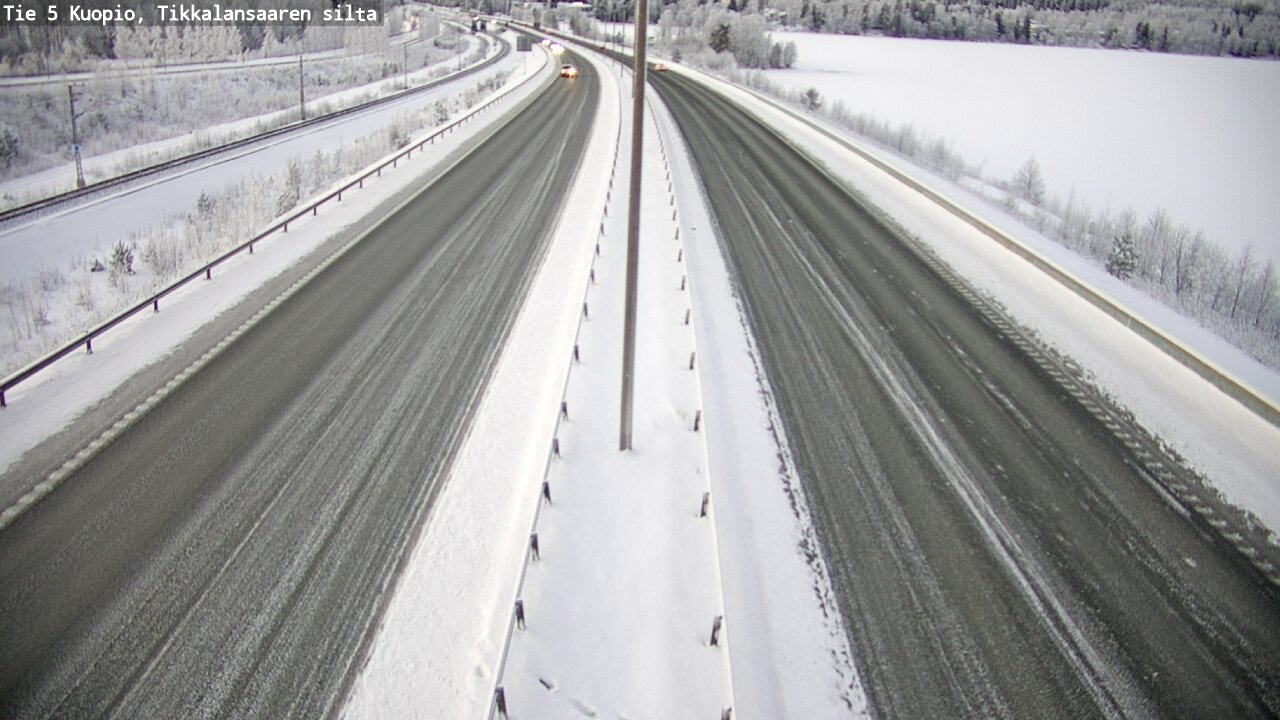 Kelikamerat Kuva Tie 5 Kuopio, Tikkalansaari, Kuopio, Pohjois-Savo