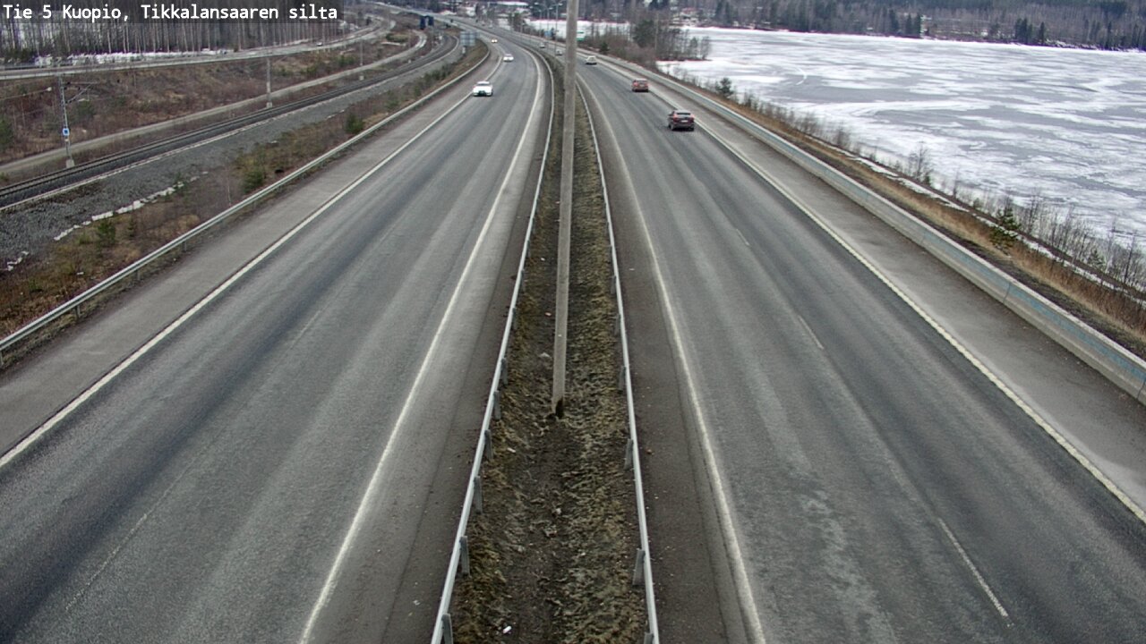 Kelikamerat Kuva Tie 5 Kuopio, Tikkalansaari, Kuopio, Pohjois-Savo