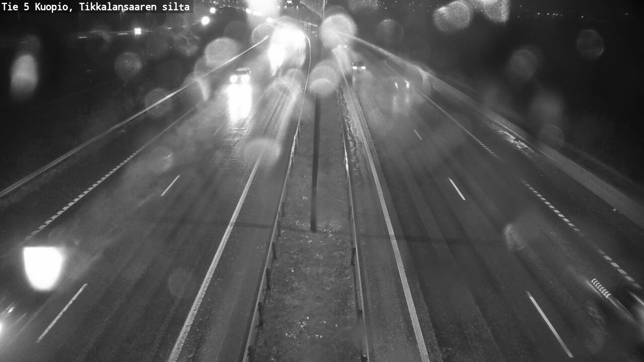 Weather Camera Image Väg 5 Kuopio, Tikkalansaari, Kuopio, Pohjois-Savo