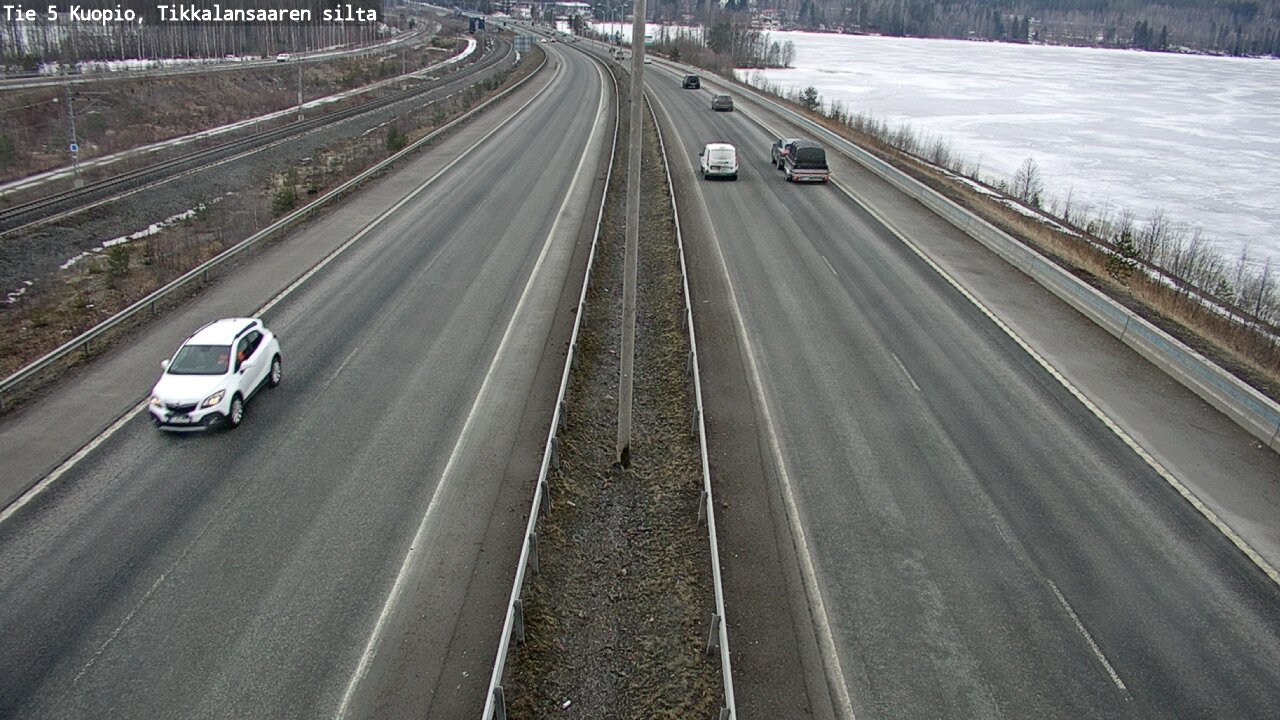 Kelikamerat Kuva Tie 5 Kuopio, Tikkalansaari, Kuopio, Pohjois-Savo