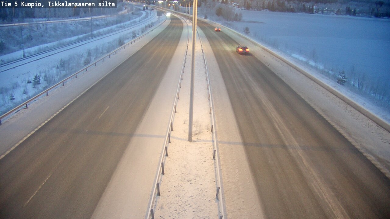 Kelikamerat Kuva Tie 5 Kuopio, Tikkalansaari, Kuopio, Pohjois-Savo