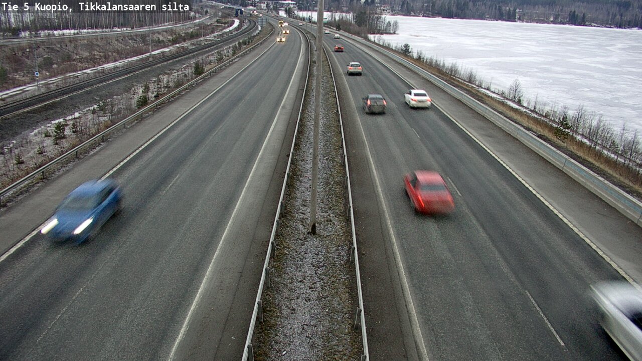 Kelikamerat Kuva Tie 5 Kuopio, Tikkalansaari, Kuopio, Pohjois-Savo