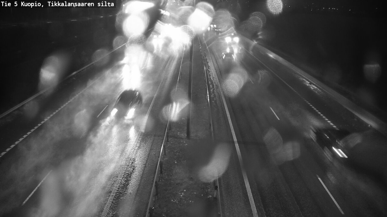 Weather Camera Image Väg 5 Kuopio, Tikkalansaari, Kuopio, Pohjois-Savo