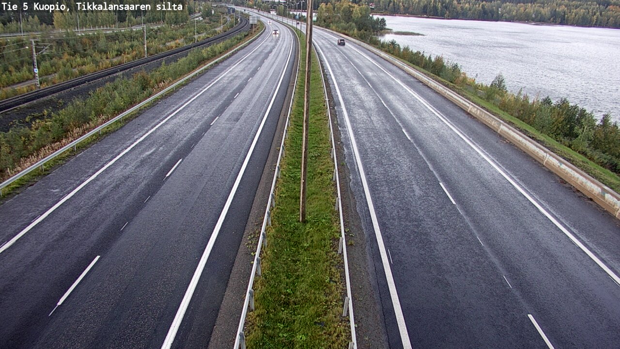 Kelikamerat Kuva Tie 5 Kuopio, Tikkalansaari, Kuopio, Pohjois-Savo