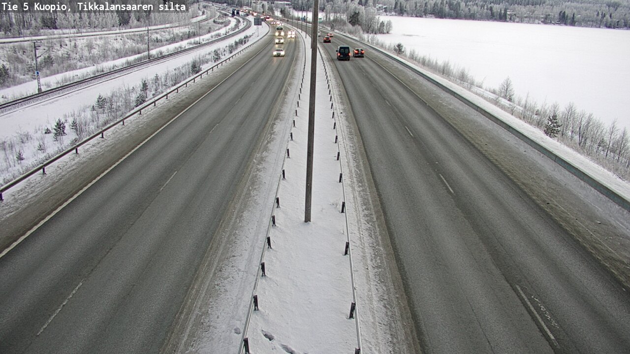Kelikamerat Kuva Tie 5 Kuopio, Tikkalansaari, Kuopio, Pohjois-Savo