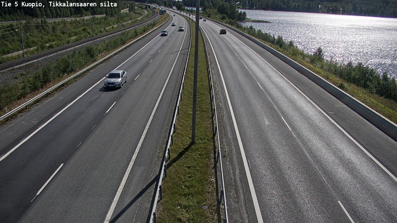 Kelikamerat Kuva Tie 5 Kuopio, Tikkalansaari, Kuopio, Pohjois-Savo