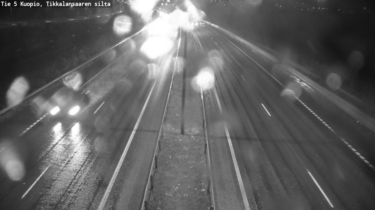 Weather Camera Image Väg 5 Kuopio, Tikkalansaari, Kuopio, Pohjois-Savo