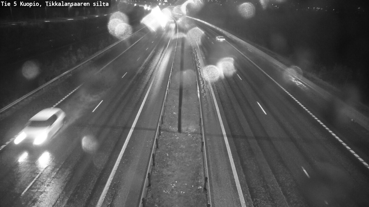 Weather Camera Image Väg 5 Kuopio, Tikkalansaari, Kuopio, Pohjois-Savo