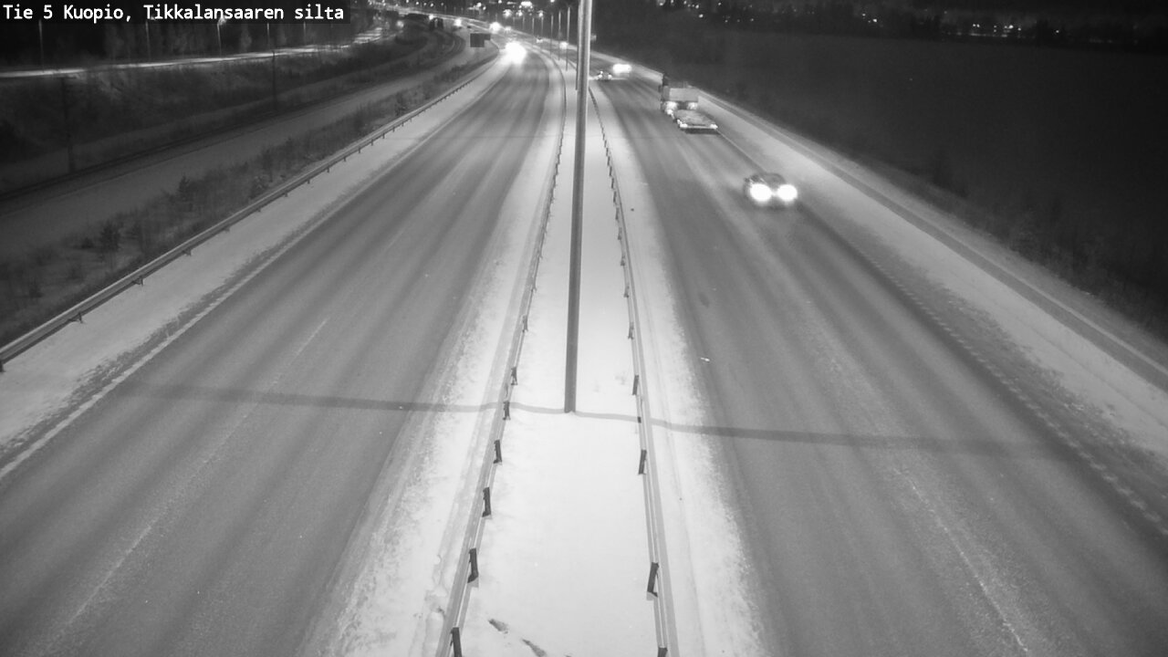 Kelikamerat Kuva Tie 5 Kuopio, Tikkalansaari, Kuopio, Pohjois-Savo