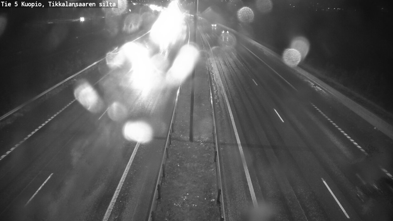 Weather Camera Image Väg 5 Kuopio, Tikkalansaari, Kuopio, Pohjois-Savo